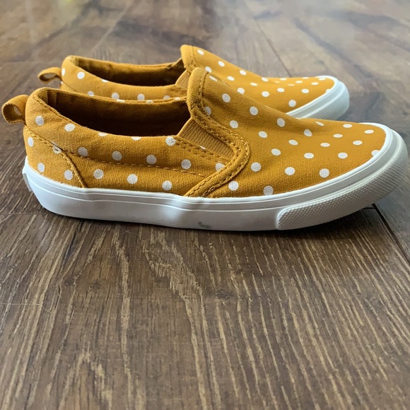 Old Navy slip-ons toddler size 8 mustard/yellow - Picture 7 of 8